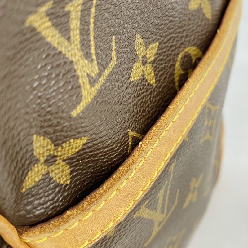 【6hb1287】ルイヴィトン ショルダーバッグ モノグラム ダヌーブ M45266 ブラウン【中古】レディース