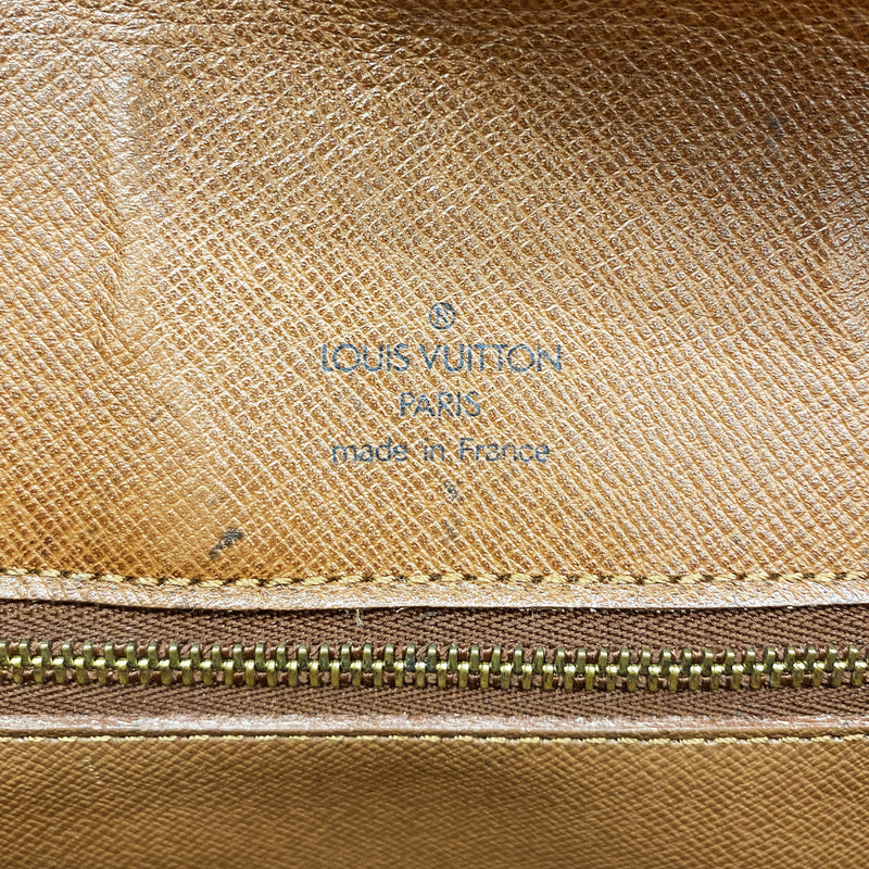 【6hb1288】ルイヴィトン ショルダーバッグ モノグラム サンクルーGM M51242 ブラウン【中古】レディース