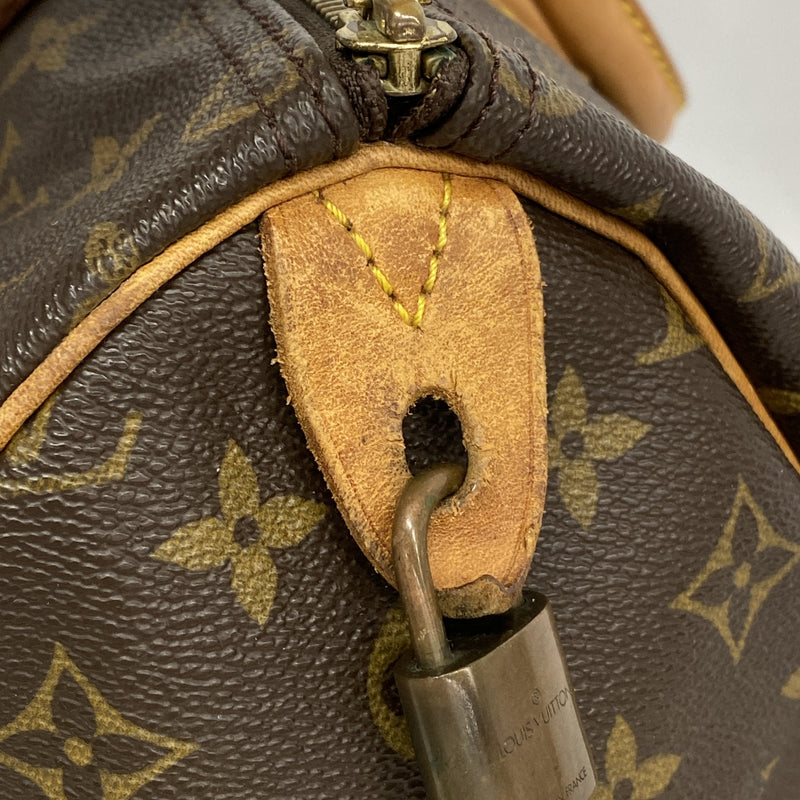 【6hb1295】ルイヴィトン ハンドバッグ モノグラム スピーディ35 M41107 ブラウン【中古】レディース