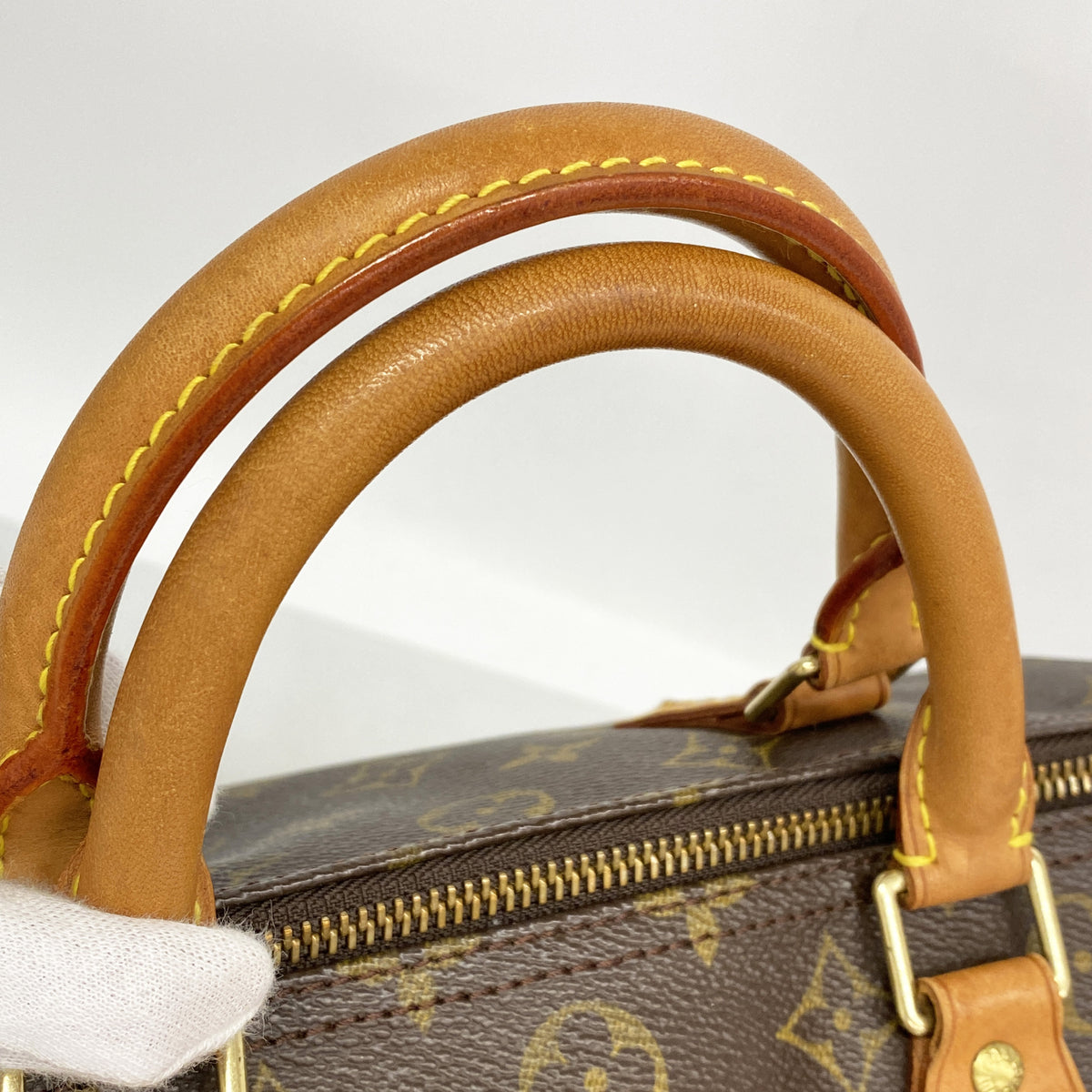 【6hb1296】ルイヴィトン ハンドバッグ モノグラム スピーディ30 M41108 ブラウン【中古】レディース