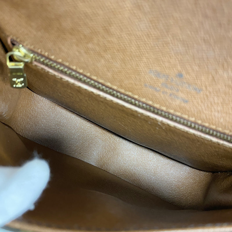 【6hb1298】ルイヴィトン ショルダーバッグ モノグラム サンクルーPM M51244 ブラウン【中古】レディース