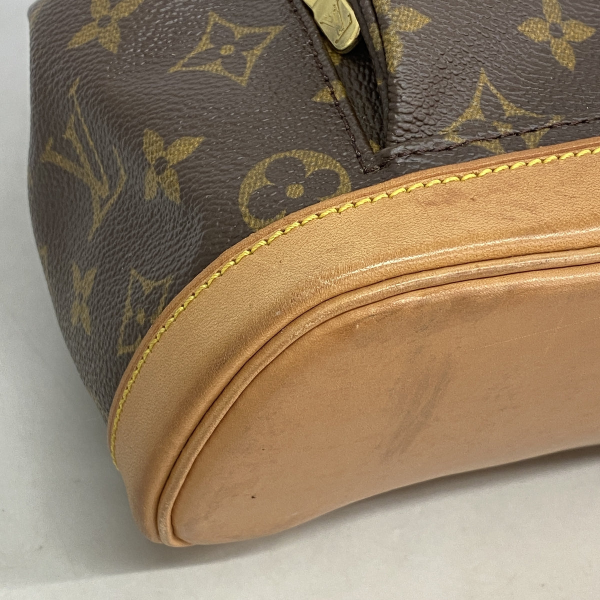 【6hb1309】ルイヴィトン リュック・デイパック モノグラム ミニモンスリ M51137 ブラウン【中古】レディース