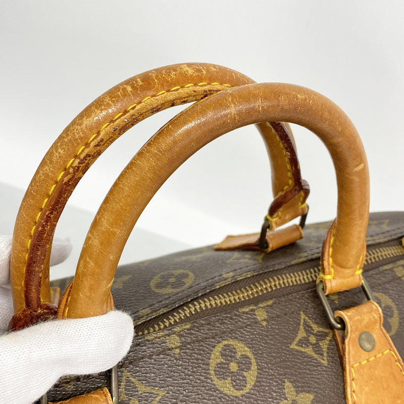 【6hb1312】ルイヴィトン ハンドバッグ モノグラム スピーディ30 M41108 ブラウン【中古】レディース