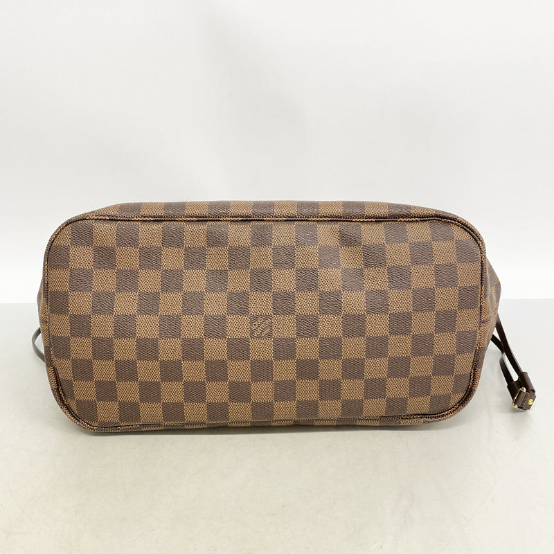【6hb1313】ルイヴィトン トートバッグ ダミエ ネヴァーフルMM N51105 エベヌ【中古】レディース