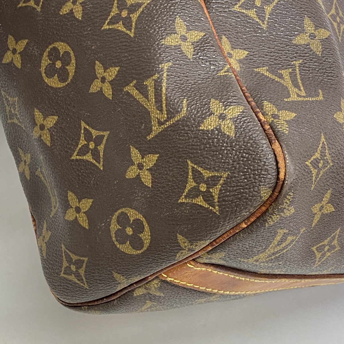 【6hb1314】ルイヴィトン ボストンバッグ モノグラム フラネリー45 M51115 ブラウン【中古】メンズ レディース ユニセックス