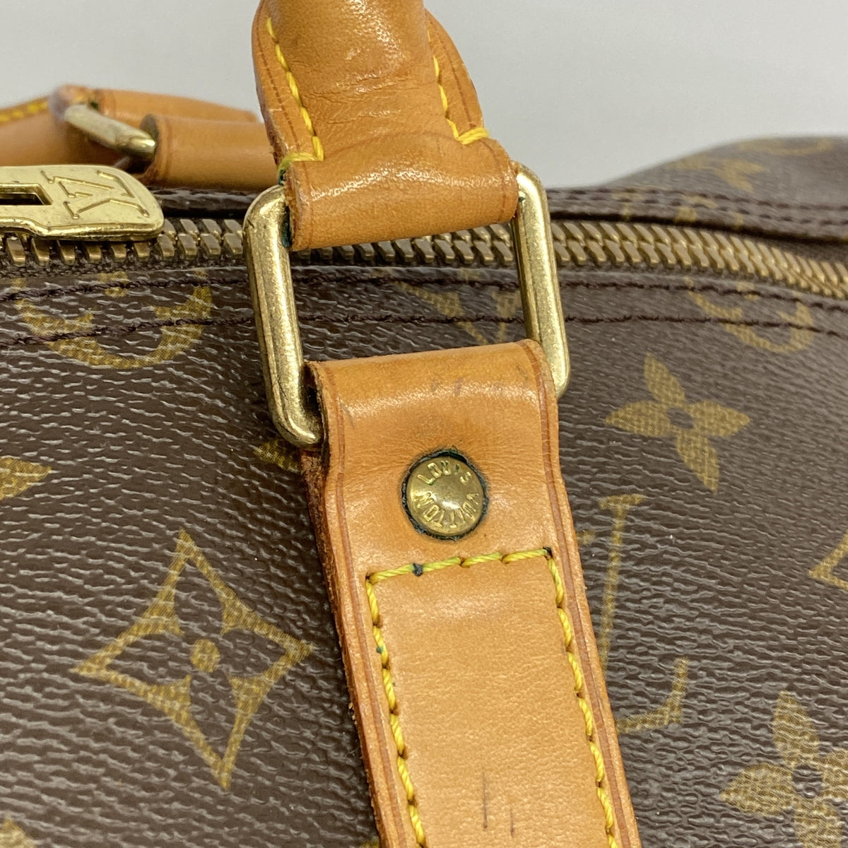 【6hb1316】ルイヴィトン ボストンバッグ モノグラム キーポルバンドリエール55 M41414 ブラウン【中古】メンズ レディース ユニセックス