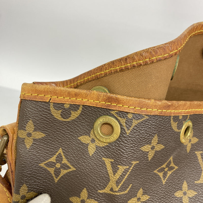 【6hb1317】ルイヴィトン ショルダーバッグ モノグラム ノエ M42224 ブラウン【中古】レディース