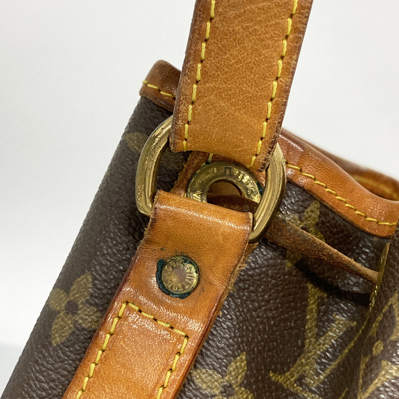【6hb1318】ルイヴィトン ショルダーバッグ モノグラム プチノエ Ｍ42226 ブラウン【中古】レディース