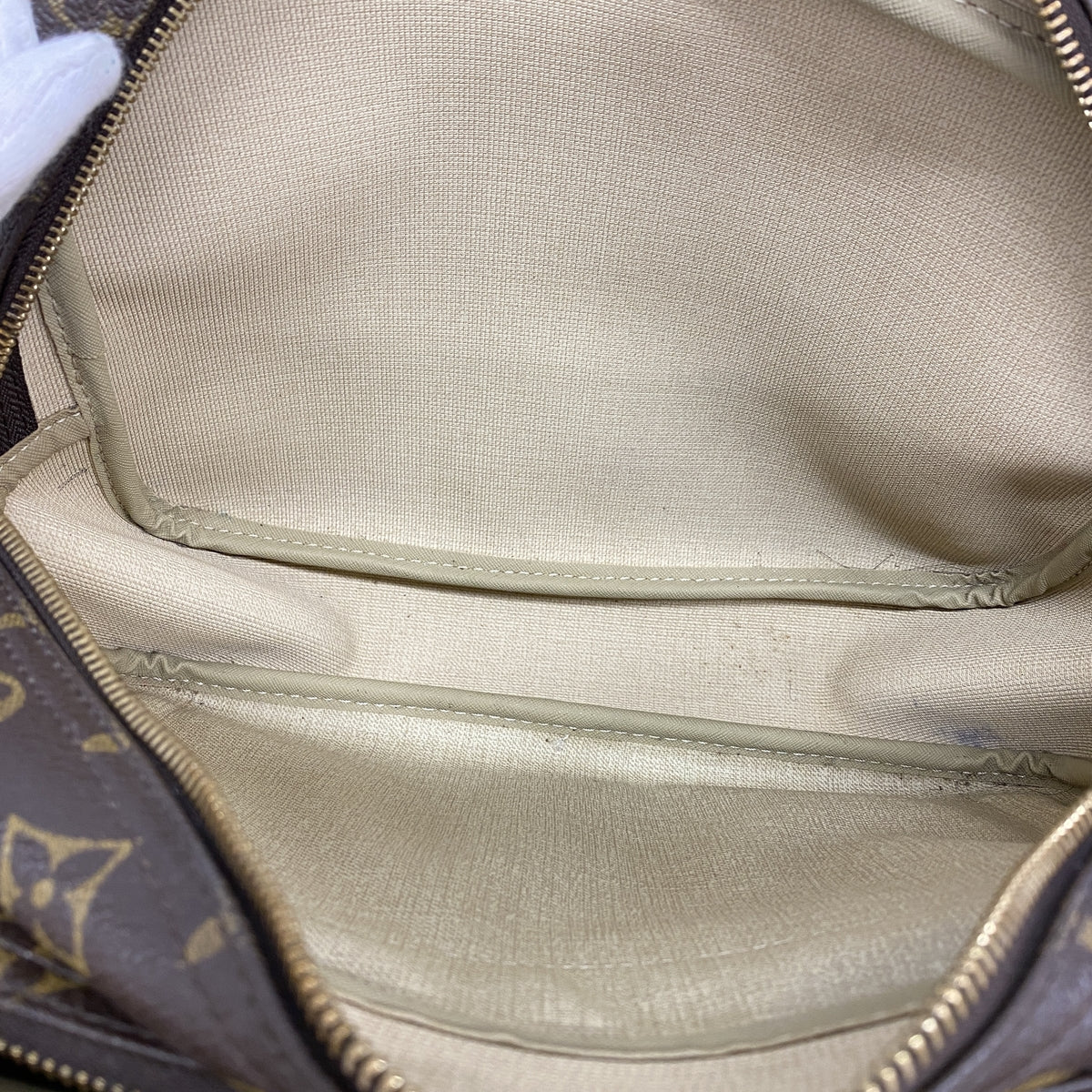 【6hb1319】ルイヴィトン ショルダーバッグ モノグラム リポーターPM M45254 ブラウン【中古】レディース