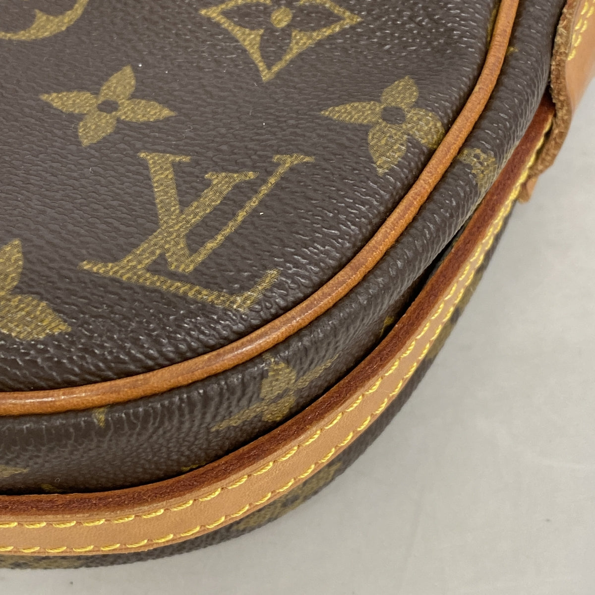 【6hb1321】ルイヴィトン ショルダーバッグ モノグラム ジョヌフィーユPM M51227 ブラウン【中古】レディース
