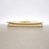 【6hb1328-k】グッチ ショルダーバッグ ブロンディ 699268 レザー ベージュ ゴールド金具【中古】レディース