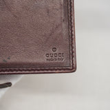 【6hb1329-k】グッチ 長財布 GGキャンバス 154256 キャンバス ブラウン ゴールド金具【中古】レディース