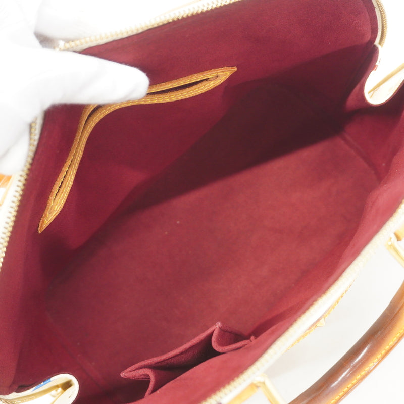 【6hb1332-k】ルイヴィトン ハンドバッグ モノグラム・マルチカラー アルマPM M40443 ブロン【中古】レディース