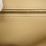 【6hb1344-k】ルイヴィトン ショルダーバッグ ヴェルニ クリスティGM M91147 ベージュ【中古】レディース
