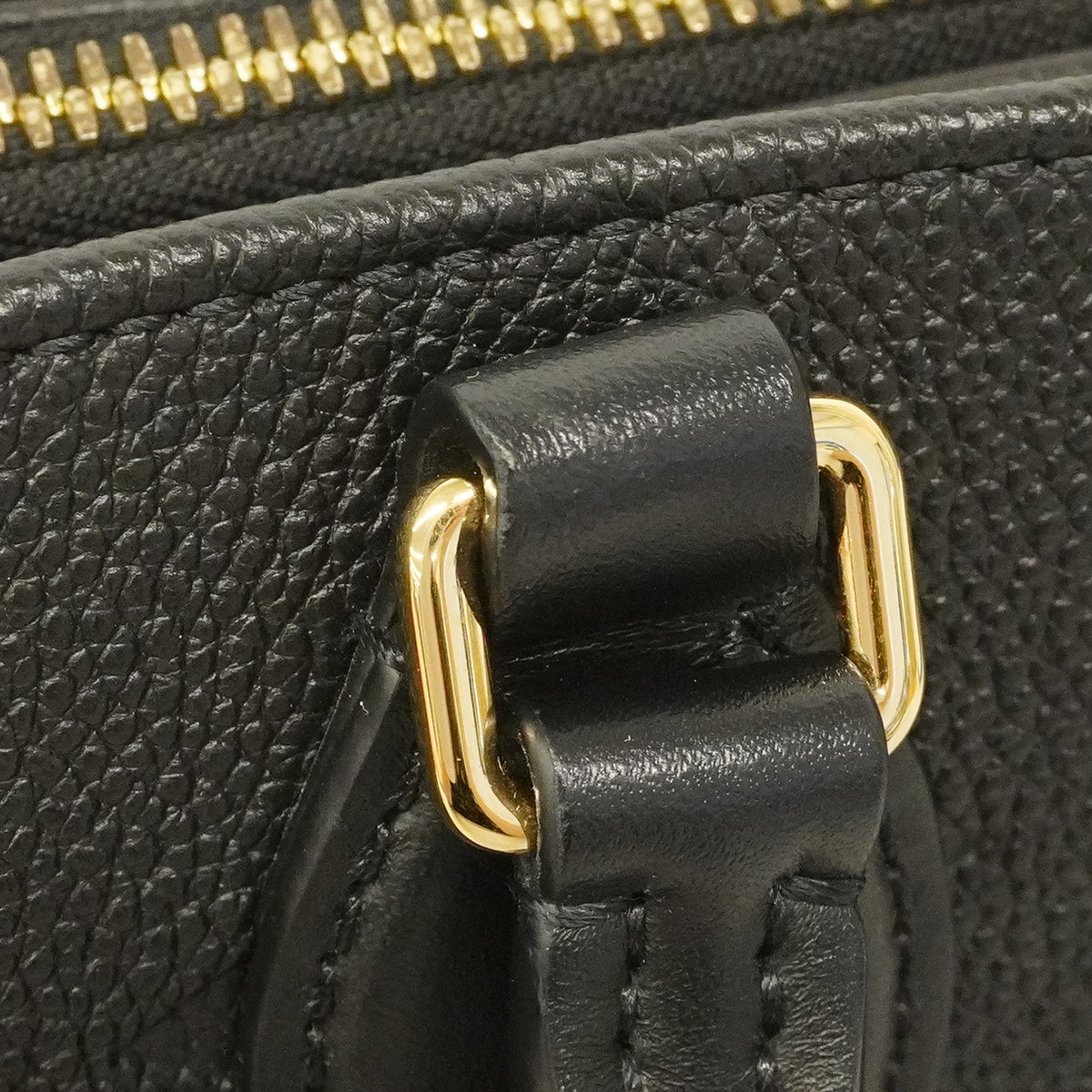 【6hb1349】ルイヴィトン ハンドバッグ モノグラム・アンプラント オンザゴーEW M23640 ノワール 2wayバッグ【中古】レディース