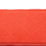 【6hb1356】シャネル ショルダーバッグ マトラッセ Wフラップ Wチェーン キャビアスキン レッド シルバー金具【中古】レディース
