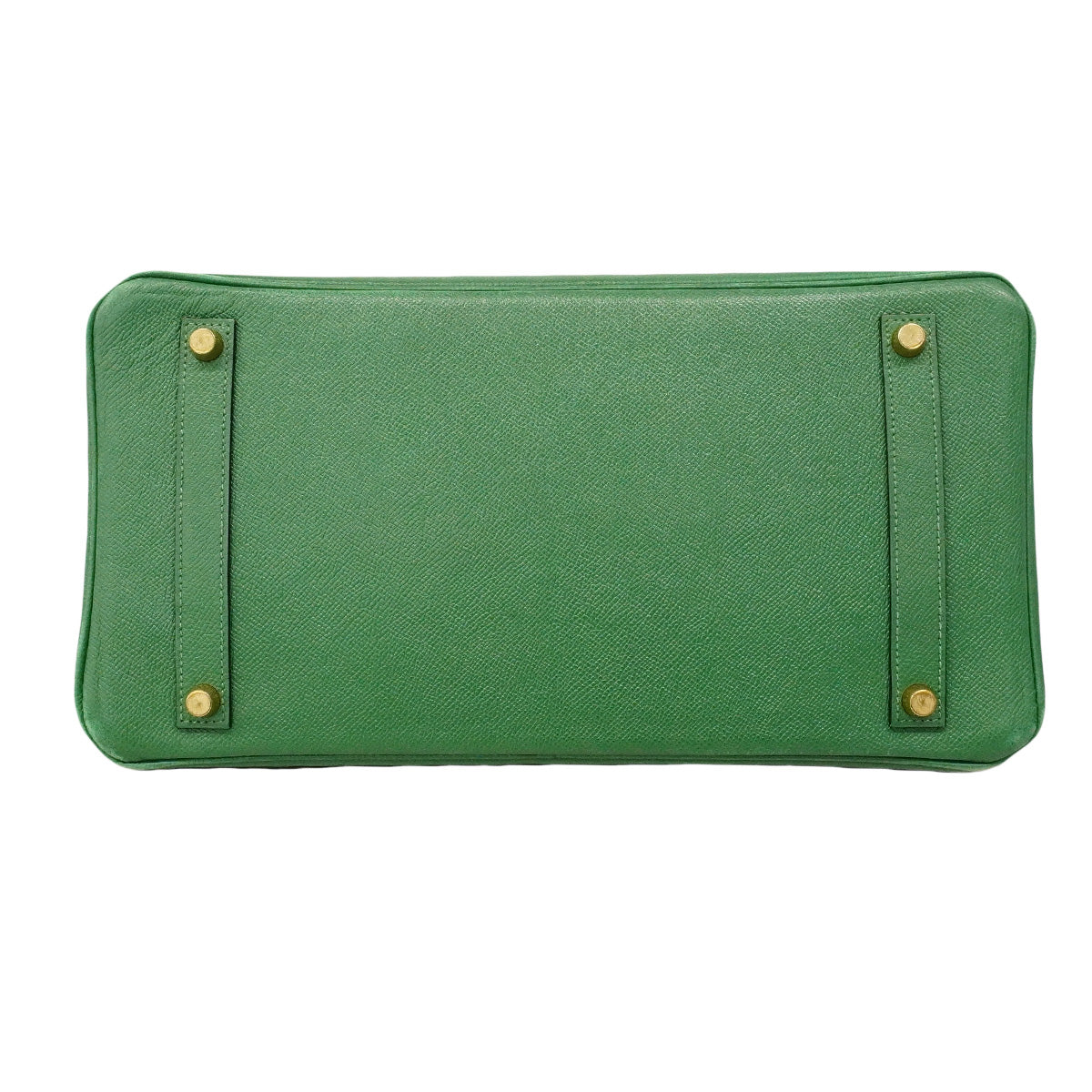 【6hb1360-h】エルメス ハンドバッグ バーキン35 クシュベル グリーン ゴールド金具 □A刻印【中古】レディース