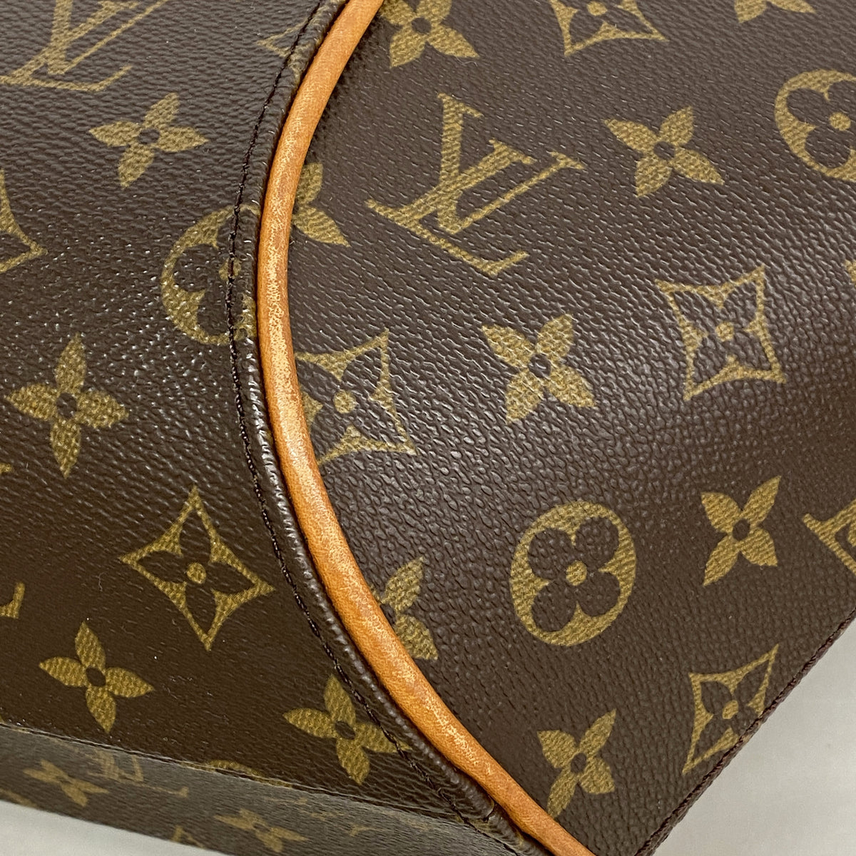 【6hb1371】ルイヴィトン ハンドバッグ モノグラム エリプスMM M51126 ブラウン【中古】レディース