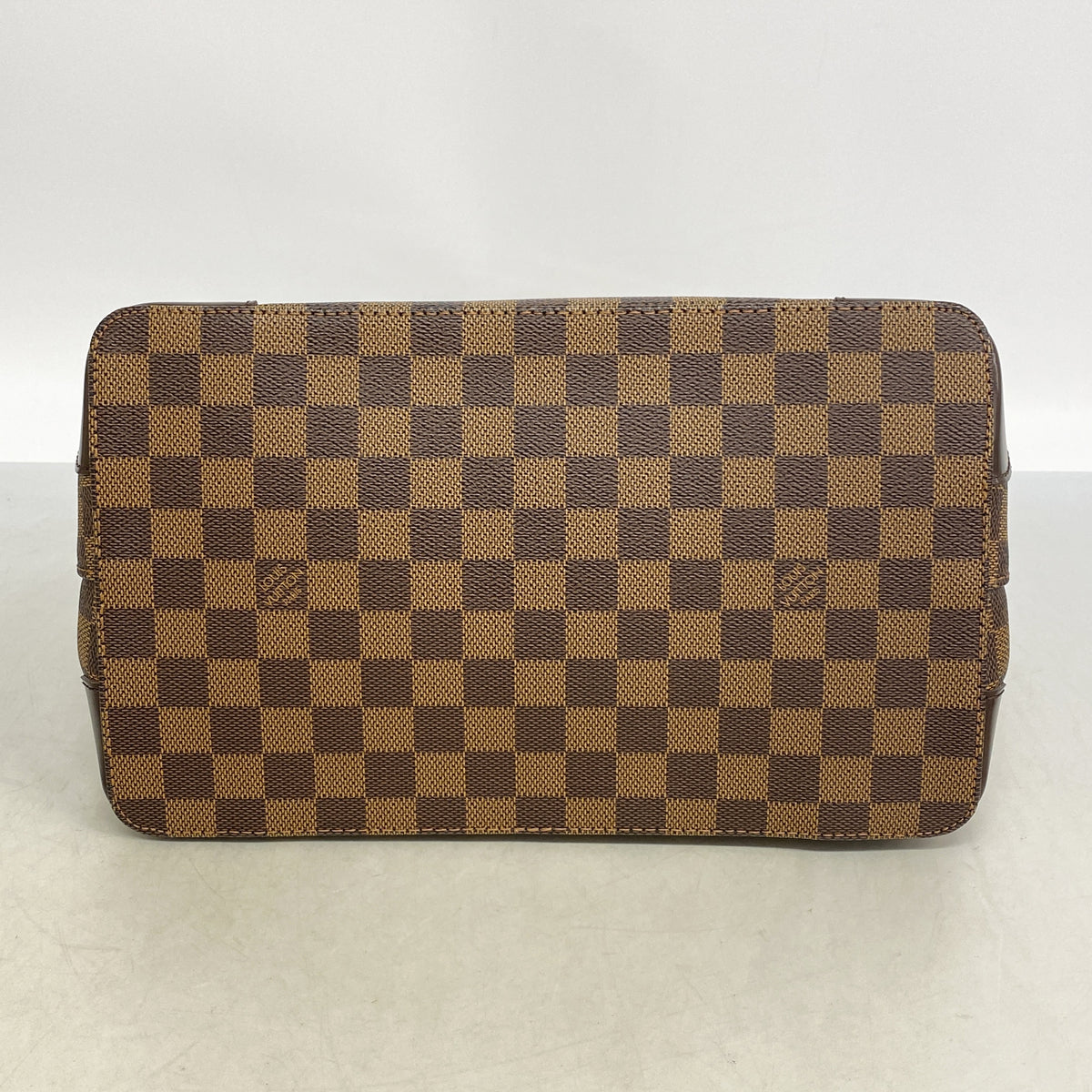 【6hb1372】ルイヴィトン トートバッグ ダミエ ハムステッドPM N51205 エベヌ【中古】レディース