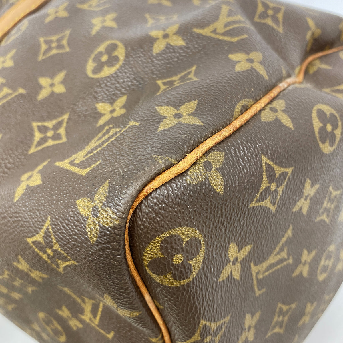 【6hb1388】ルイヴィトン ボストンバッグ モノグラム キーポル45 M41428 ブラウン【中古】メンズ レディース ユニセックス