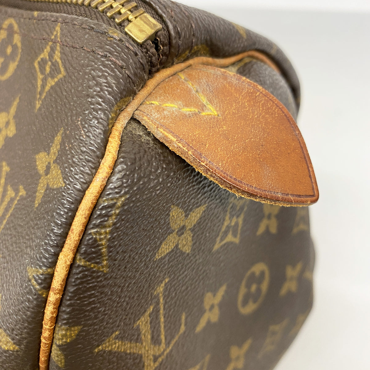 【6hb1388】ルイヴィトン ボストンバッグ モノグラム キーポル45 M41428 ブラウン【中古】メンズ レディース ユニセックス