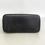 【6hb1391-k】シャネル トートバッグ 復刻トート キャビアスキン ブラック シルバー金具【中古】レディース