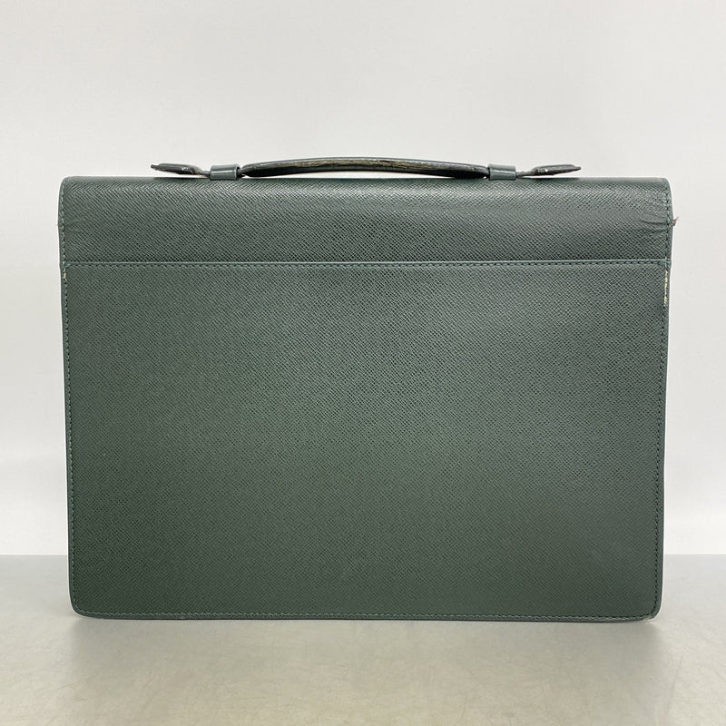 【6hb1397-k】ルイヴィトン ビジネスバッグ タイガ セルヴィエットクラド M30074 エピセア【中古】メンズ