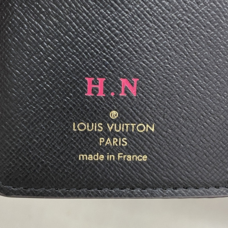 【6hb1404-k】ルイヴィトン 財布 モノグラム モノグラム・リバース ポルトフォイユルー M81461 ブラウン【中古】レディース