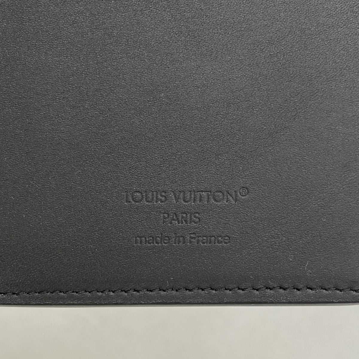 【6hb1414-k】ルイヴィトン 長財布 モノグラム・トリヨン ポルトフォイユブラザ M69038 ブラック【中古】メンズ
