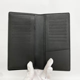 【6hb1414-k】ルイヴィトン 長財布 モノグラム・トリヨン ポルトフォイユブラザ M69038 ブラック【中古】メンズ