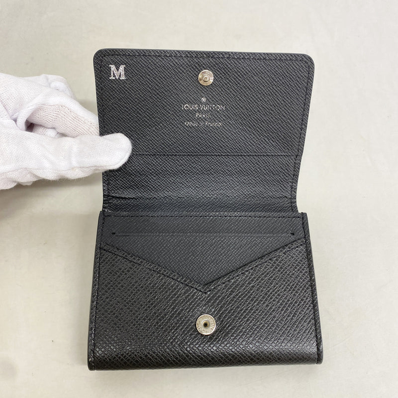 【6hb1415-k】ルイヴィトン カードケース タイガ アンヴェロップカルトドゥヴィジットNM M64595 アルドワーズ【中古】メンズ