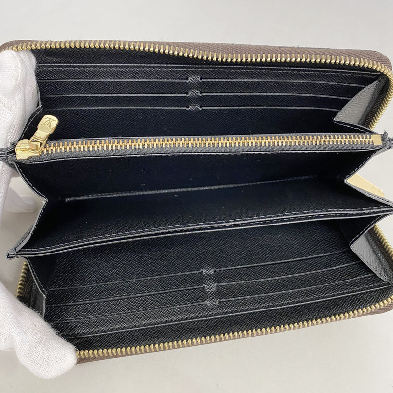 【6hb1424-k】ルイヴィトン 長財布 モノグラム・リバース ジッピーウォレット M82444 ブラウン【中古】メンズ レディース ユニセックス