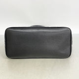 【6hb1429-k】シャネル トートバッグ 復刻トート キャビアスキン ブラック ゴールド金具【中古】レディース