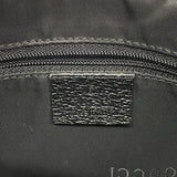 【6hb1430-k】グッチ ハンドバッグ ジャッキー 001 3735 ナイロンキャンバス ブラック シルバー金具【中古】レディース