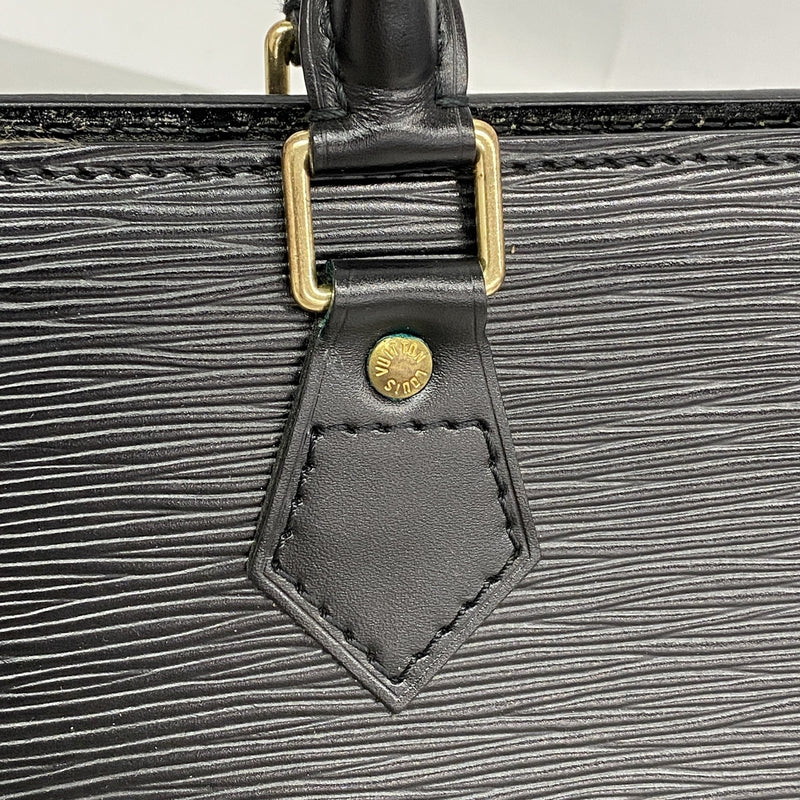 【6hb1434-k】ルイヴィトン ハンドバッグ エピ サックトリアングル M52092 ノワール【中古】レディース