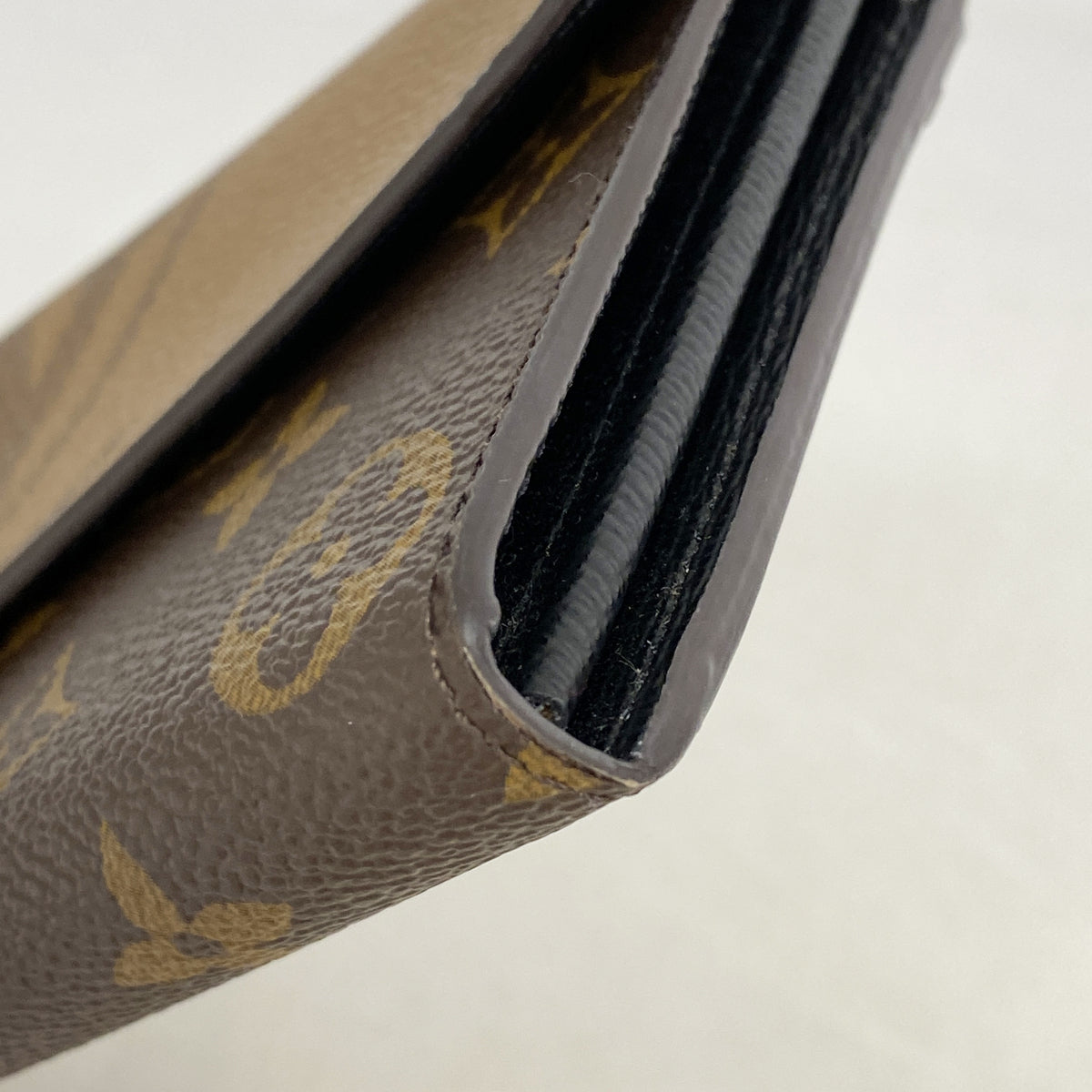 【6hb1435-k】ルイヴィトン 長財布 モノグラム・ジャイアントリバース ポルトフォイユサラ M80726 ブラウン【中古】レディース