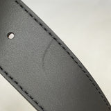 【6hb1436-k】ルイヴィトン ベルト モノグラム・エクリプス LVイニシャル M4484 ブラック【中古】メンズ