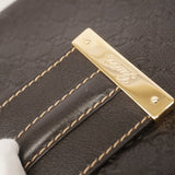 【6hb1439-k】グッチ ショルダーバッグ グッチシマ 233608 レザー ブラック ゴールド金具【中古】レディース