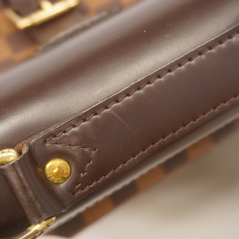 【6hb1441-k】ルイヴィトン ビジネスバッグ ダミエ ウエストエンドPM N41130 エベヌ 2wayバック【中古】メンズ
