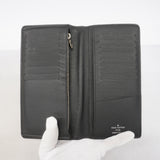 【6hb1446-k】ルイヴィトン 長財布 ダミエ・グラフィット ポルトフォイユブラザ N62665 ブラック【中古】メンズ