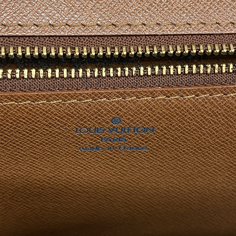 【6hb1453-k】ルイヴィトン ショルダーバッグ モノグラム ボルドー M51797 ブラウン【中古】レディース