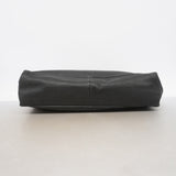 【6hb1457-k】シャネル チェーントート ラムスキン ブラック ゴールド金具【中古】レディース