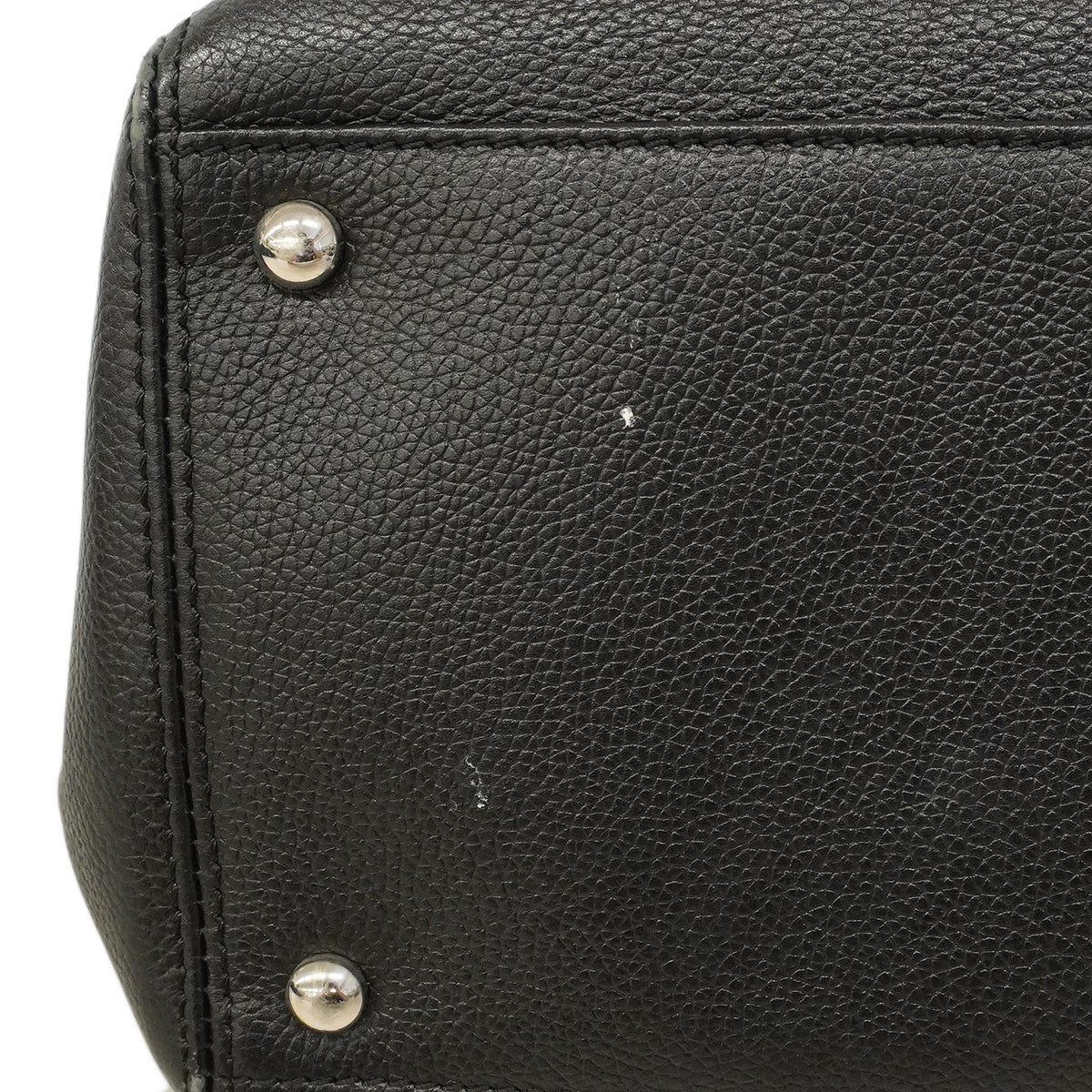 【6hb1482-k】シャネル トートバッグ エグゼクティブ レザー ブラック シルバー金具【中古】レディース
