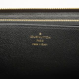 【6hc1486-k】ルイヴィトン 長財布 モノグラム・ジャイアント リバース ジッピーウォレット M69353 ブラウン【中古】レディース