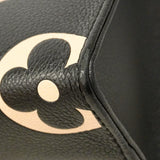 【6hc1514】ルイヴィトン ハンドバッグ モノグラム・アンプラント バイカラー オンザゴーPM M45659 ブラック ベージュ 2wayバッグ【中古】レディース