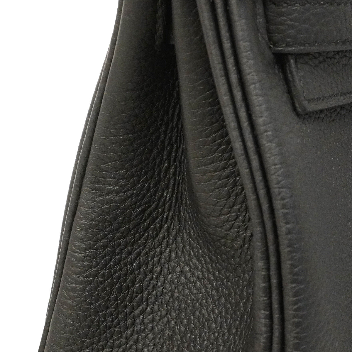 【6hc1522-g】エルメス ハンドバッグ ケリー25 トゴ ブラック シルバー金具 G刻印 2wayバッグ【中古】レディース