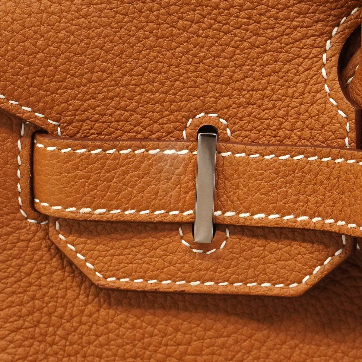【6hc1523-g】エルメス ハンドバッグ バーキン30 トゴ ゴールド シルバー金具 K刻印【中古】レディース
