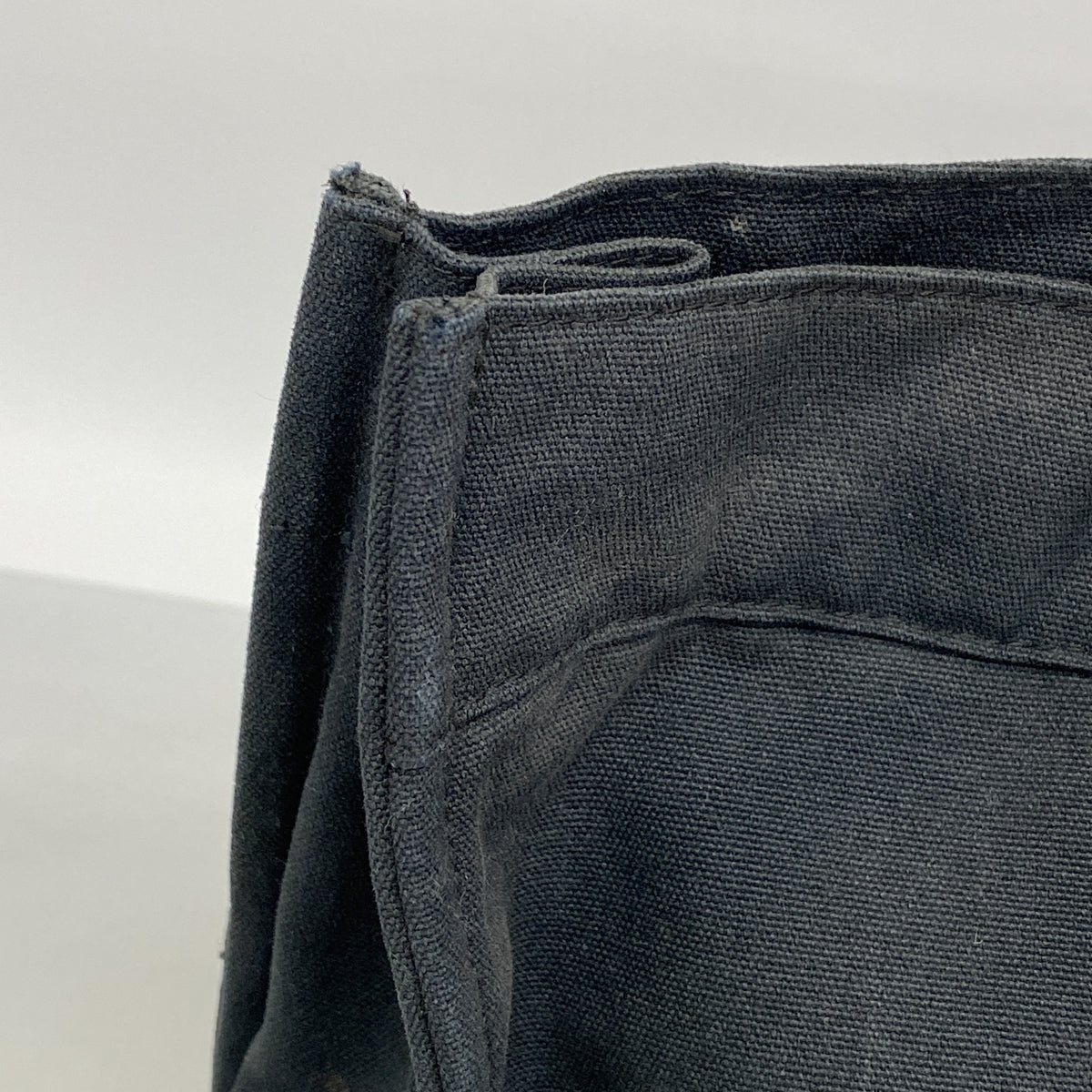 【6hc1524-k】エルメス トートバッグ フールトゥMM キャンバス ブラック シルバー金具【中古】メンズ レディース ユニセックス