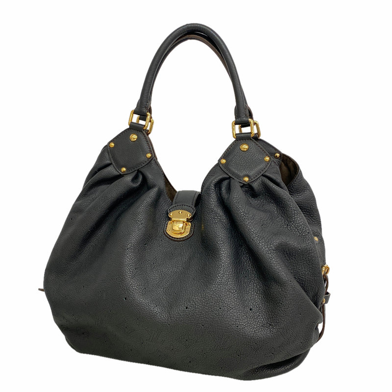 【6hc1526-k】ルイヴィトン トートバッグ マヒナ マヒナL M95765 ノワール【中古】レディース
