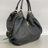 【6hc1526-k】ルイヴィトン トートバッグ マヒナ マヒナL M95765 ノワール【中古】レディース